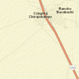 Bacabachi Street Map