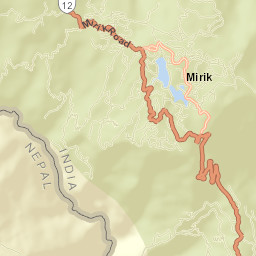 Mirik Street Map