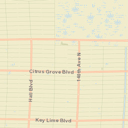 The Acreage Street Map