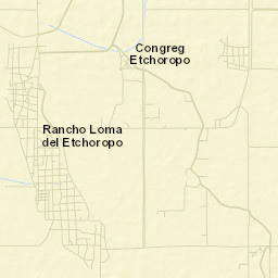 Etchoropo Street Map