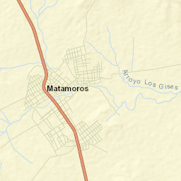 Matamoros Street Map