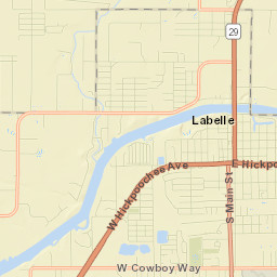 LaBelle Street Map