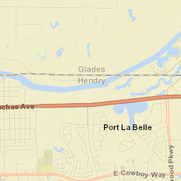 Port LaBelle Street Map
