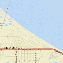 Clewiston Street Map