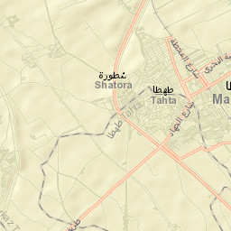 Ţahţā Street Map