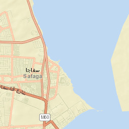 Safaga Street Map