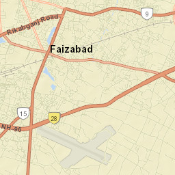 Fyzabad Street Map