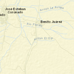 José Esteban Coronado Street Map