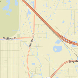 Suncoast Estates Street Map