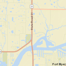 Fort Myers Shores Street Map
