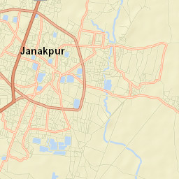 Janakpur Street Map