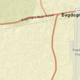 Bagdogra Street Map