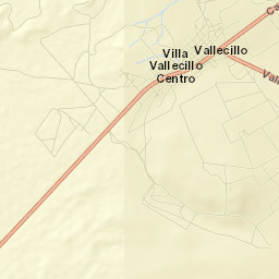 Vallecillo Street Map