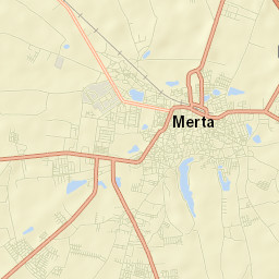 Merta Street Map