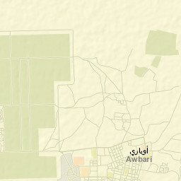 Ubari Street Map