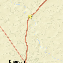 Dhupguri Street Map