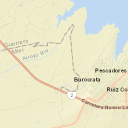 Nueva Ciudad Guerrero Street Map