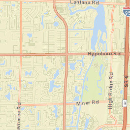 Seminole Manor Street Map