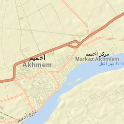 Akhmīm Street Map