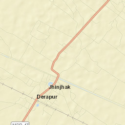 Jhinjhak Street Map