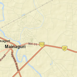 Mainaguri Street Map
