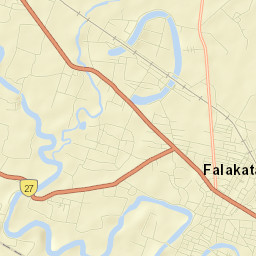 Falakata Street Map