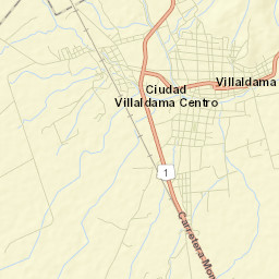 Ciudad de Villaldama Street Map
