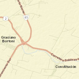 Constitución Street Map