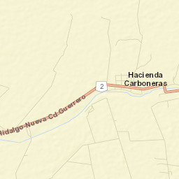 Carboneras Street Map