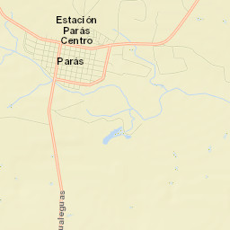 Parás Street Map