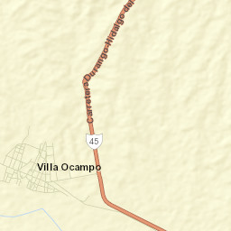 Villa Ocampo Street Map