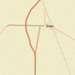 Daur Street Map