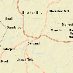Belsand Street Map