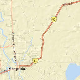 Mangaldai Street Map