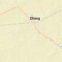 Dhing Street Map