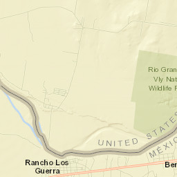 Los Guerra Street Map