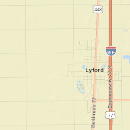 Lyford Street Map