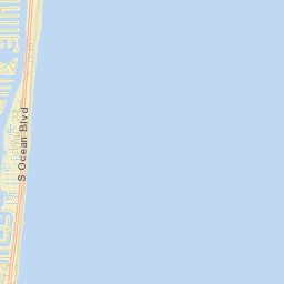 Highland Beach Street Map