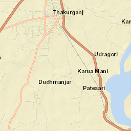 Thakurganj Street Map