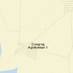 Agiabampo Uno Street Map