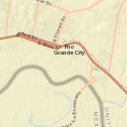 Rio Grande City Street Map