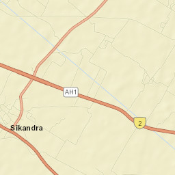 Sikandra Street Map