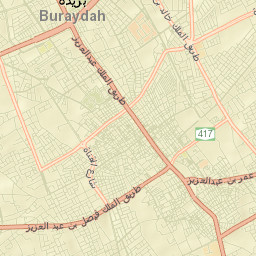 Buraidah Street Map