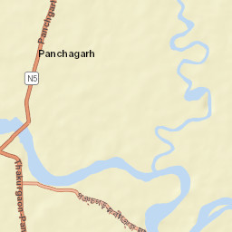 Panchagarh Street Map