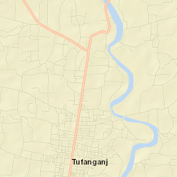 Tufanganj Street Map