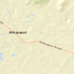 Abhayapuri Street Map