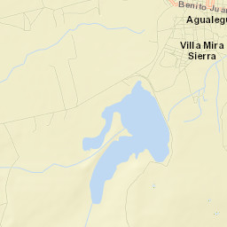 Agualeguas Nuevo León Street Map