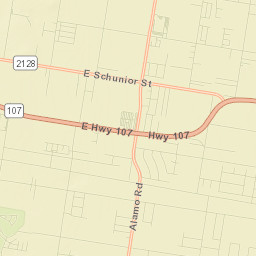 César Chávez Street Map