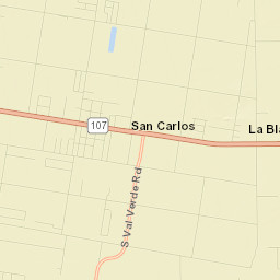 San Carlos Street Map