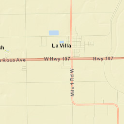 La Villa Street Map